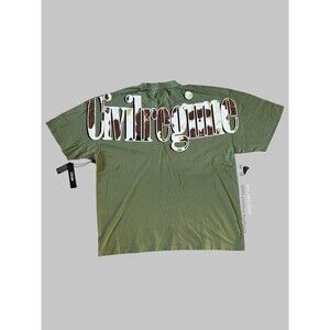 Civil Regime Concrete Matcha Green Premium Tee OS Men’s 3XL NWT